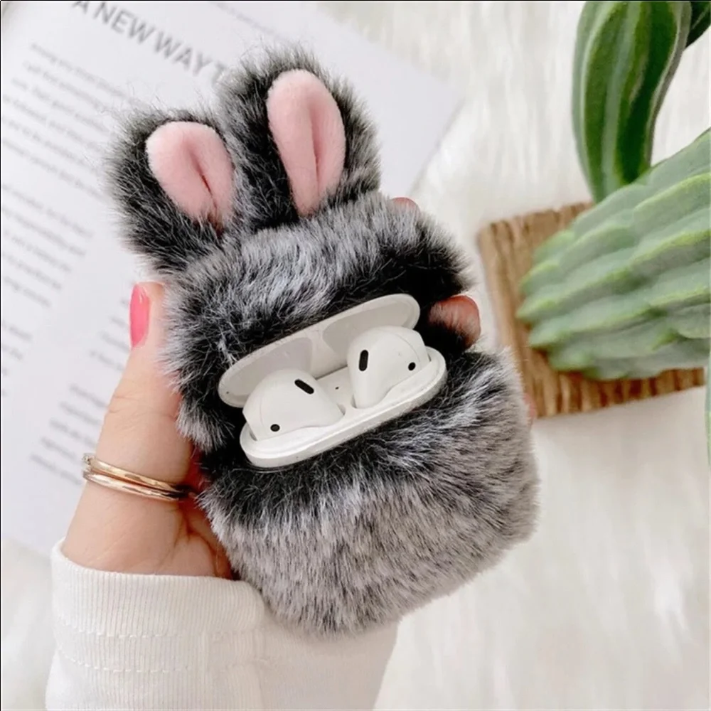 gray plush